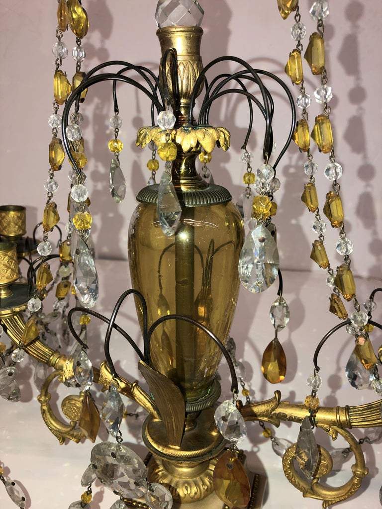 Fine Pair of Russian Candleabra - English Georgian America