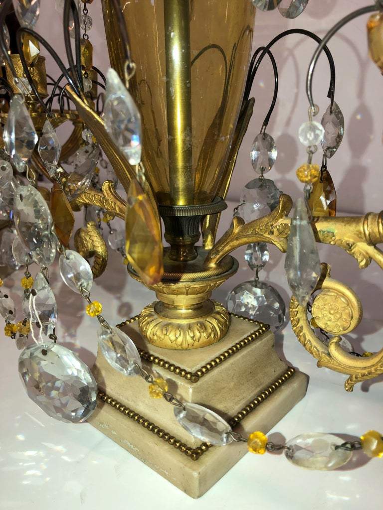 Fine Pair of Russian Candleabra - English Georgian America