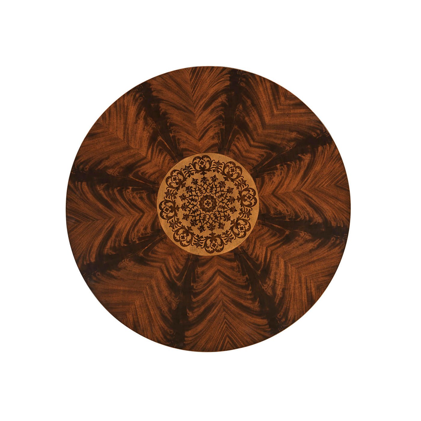 Finely Inlaid Mahogany Centre Table - English Georgian America