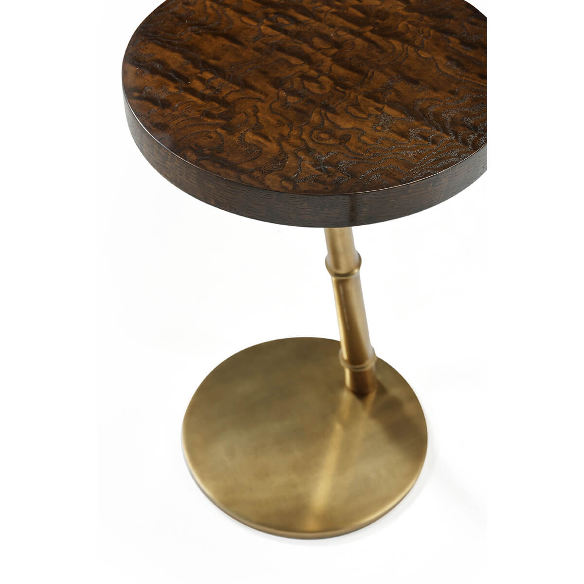 Floating Burl Accent Table - English Georgian America