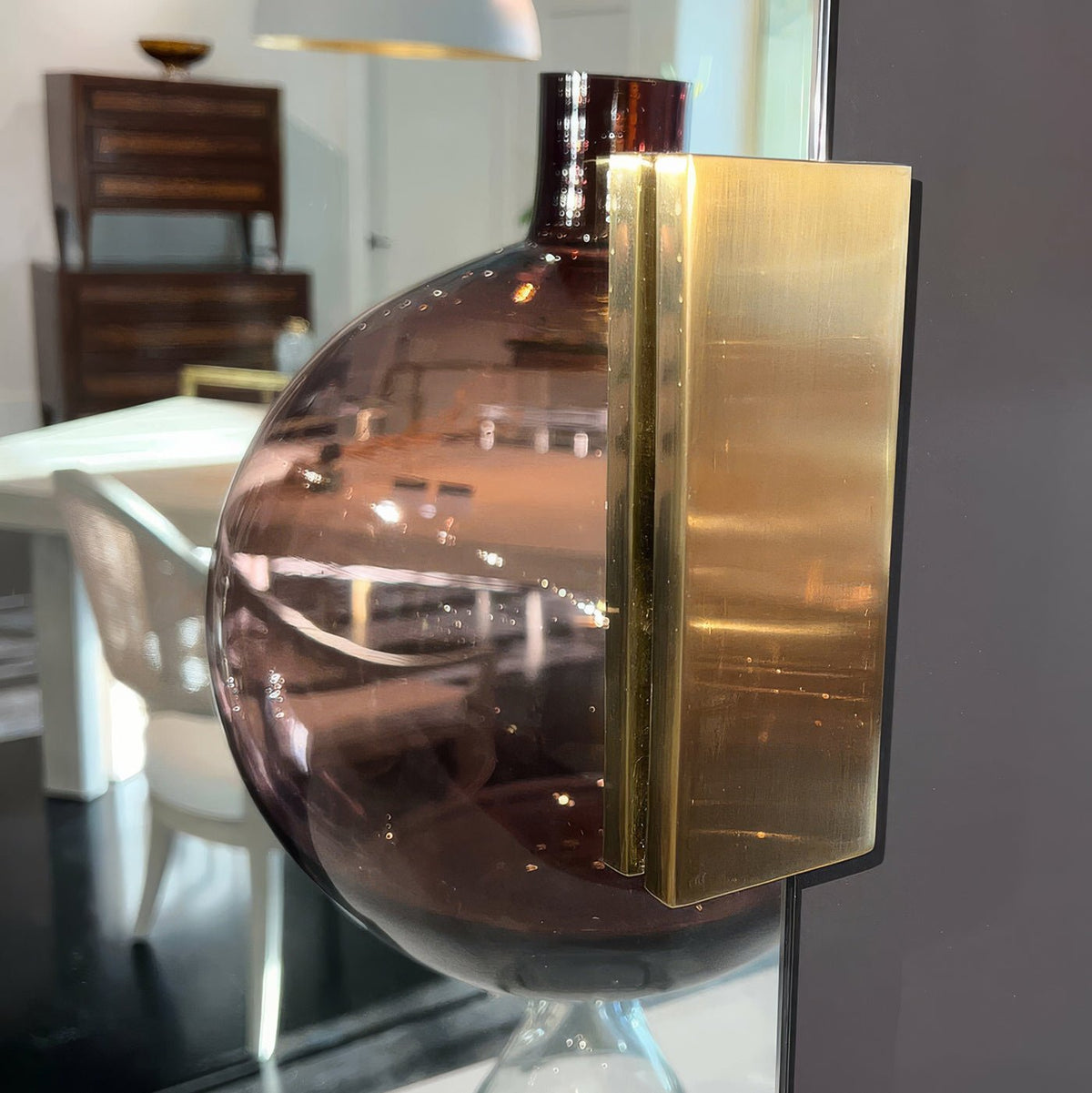 Floating Modern Mirror - English Georgian America