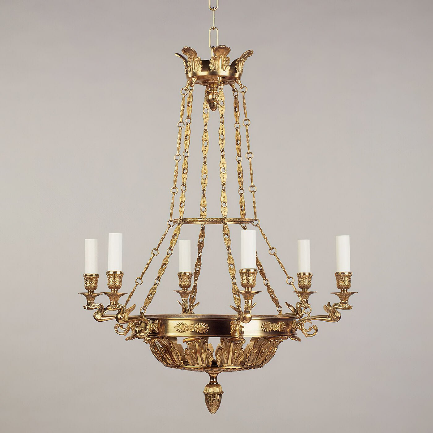 Fontainebleau Empire Chandelier - English Georgian America