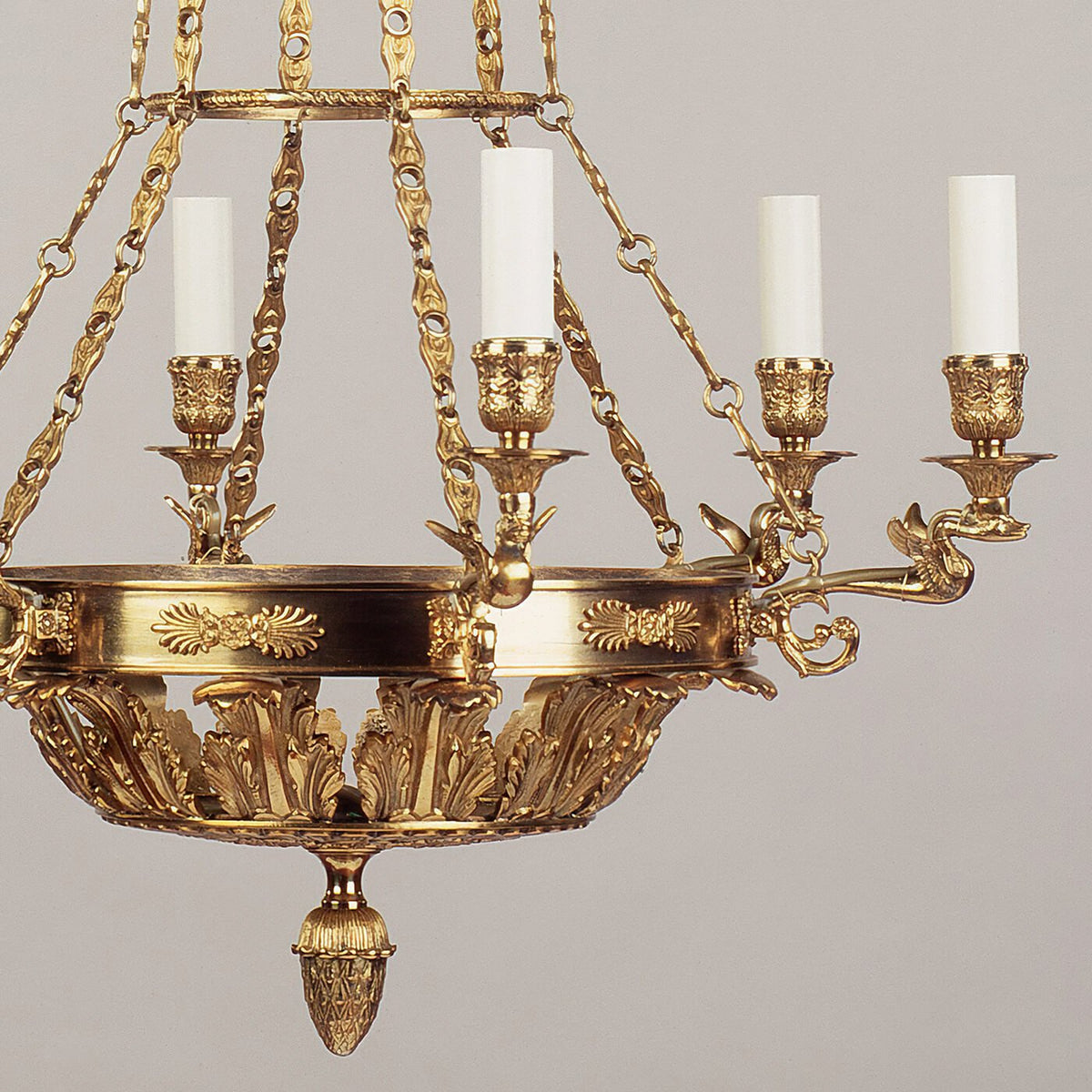Fontainebleau Empire Chandelier - English Georgian America