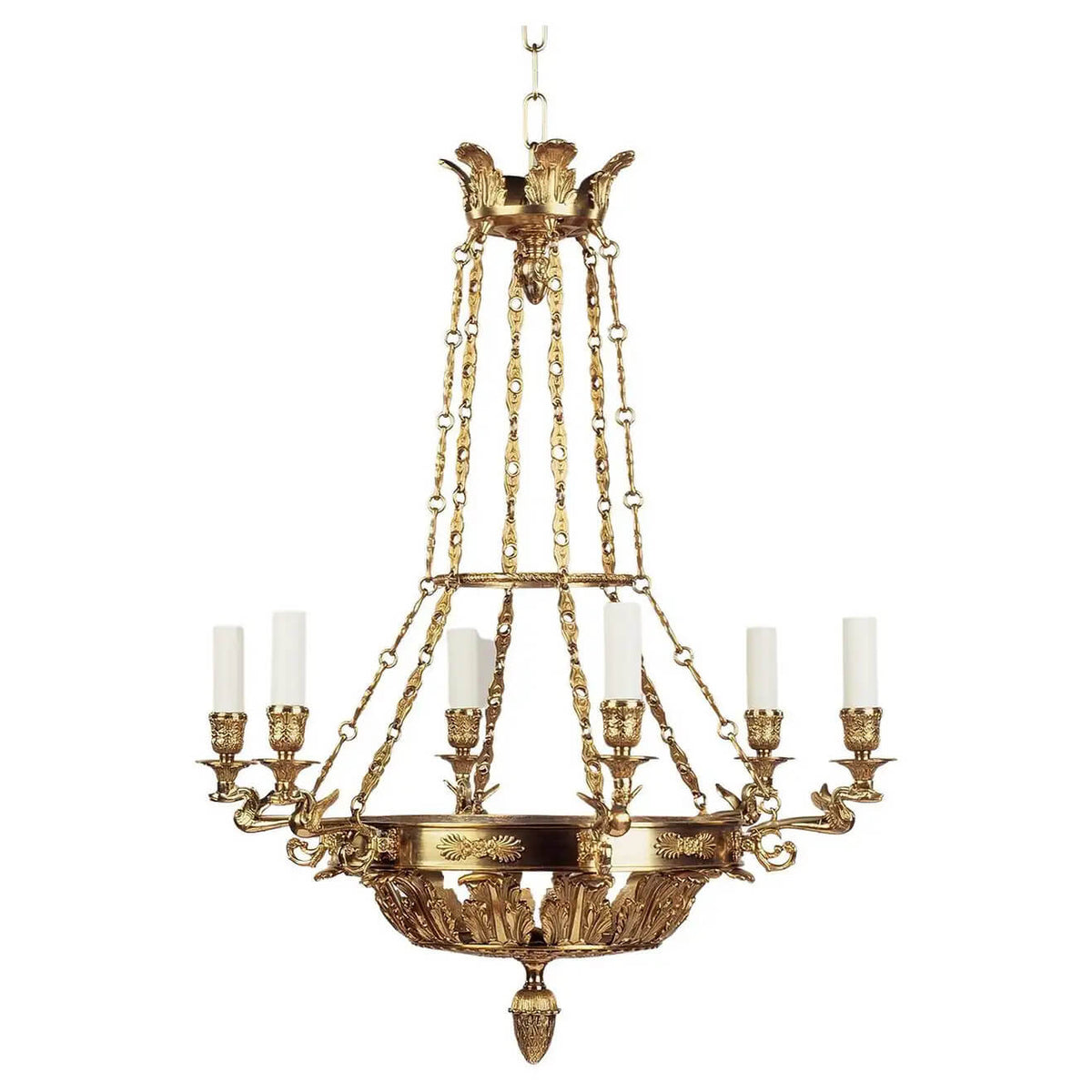 Fontainebleau Empire Chandelier - English Georgian America