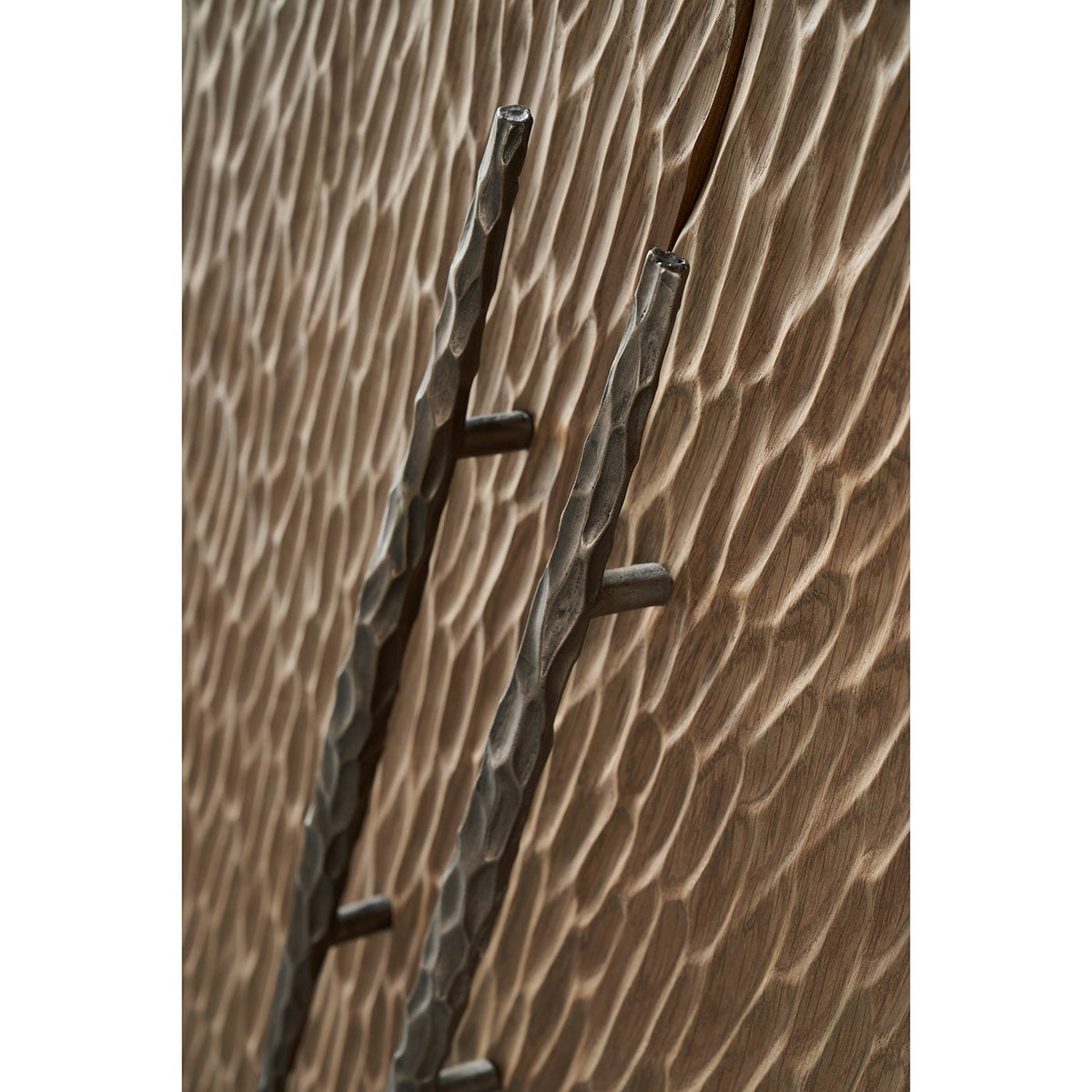 Four Door Organic Modern Media Cabinet - English Georgian America