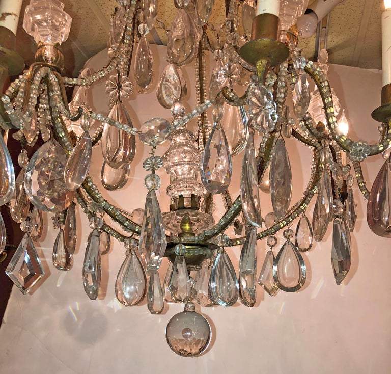 French 10-Light Chandelier - English Georgian America