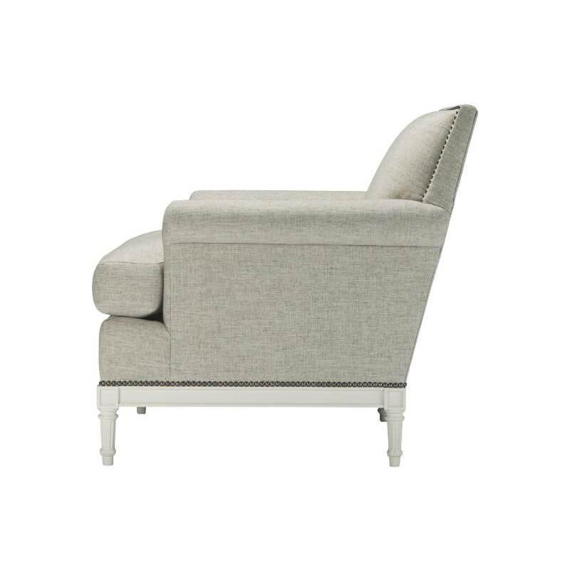 French 18th Century Inspired Armchair - English Georgian America