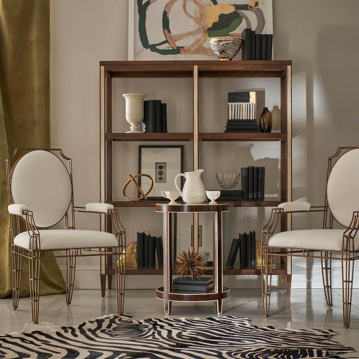 French Art Deco Accent Table - English Georgian America