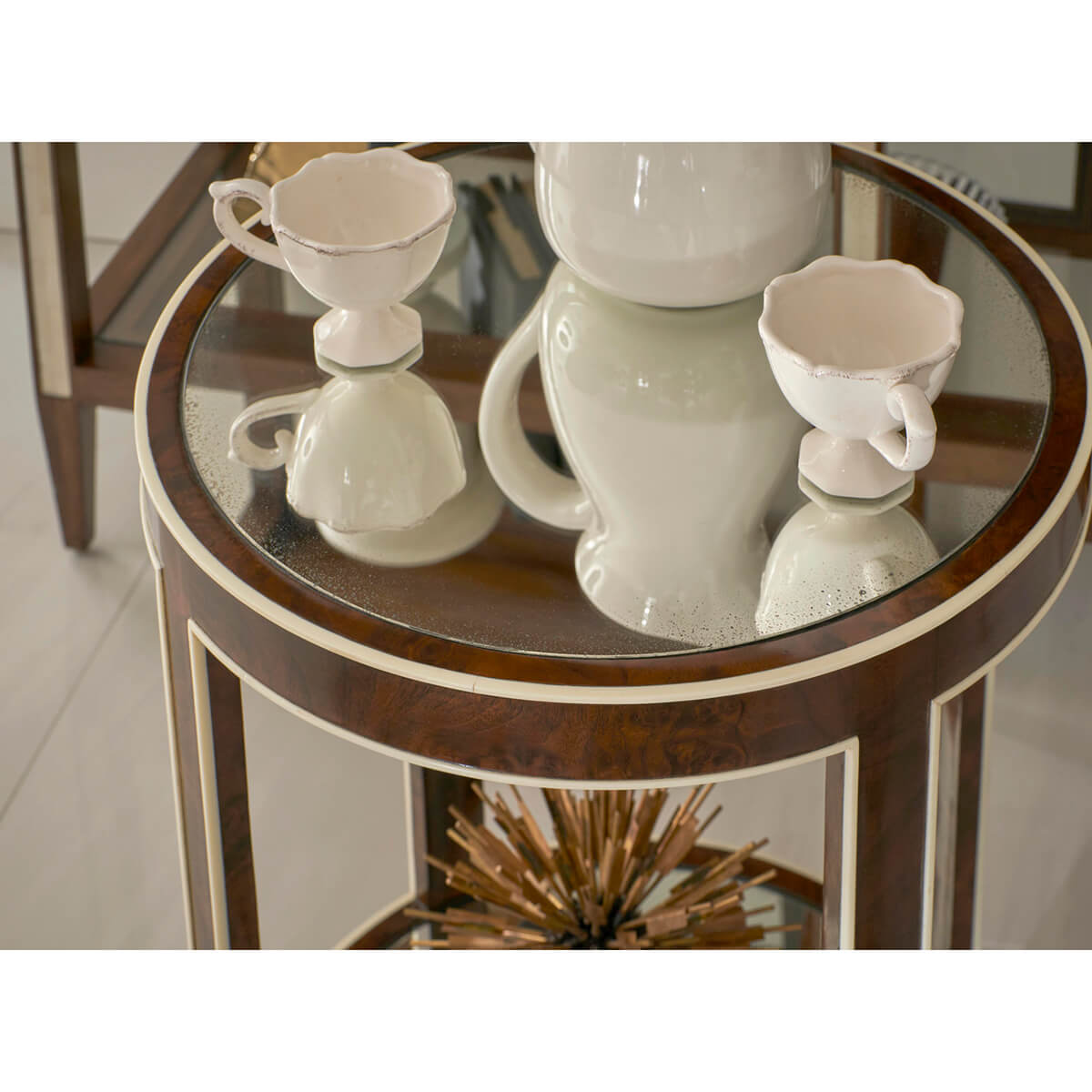 French Art Deco Accent Table - English Georgian America