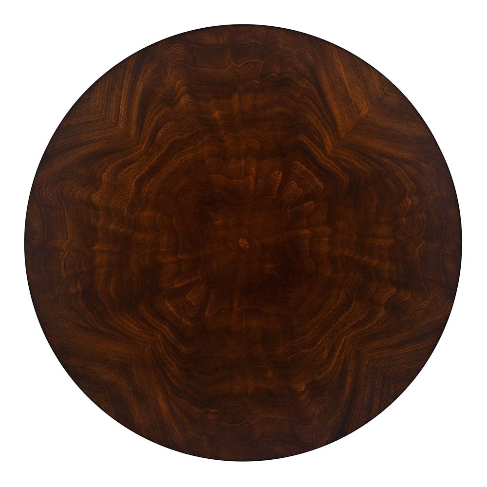 French Art Deco Round Side Table - English Georgian America
