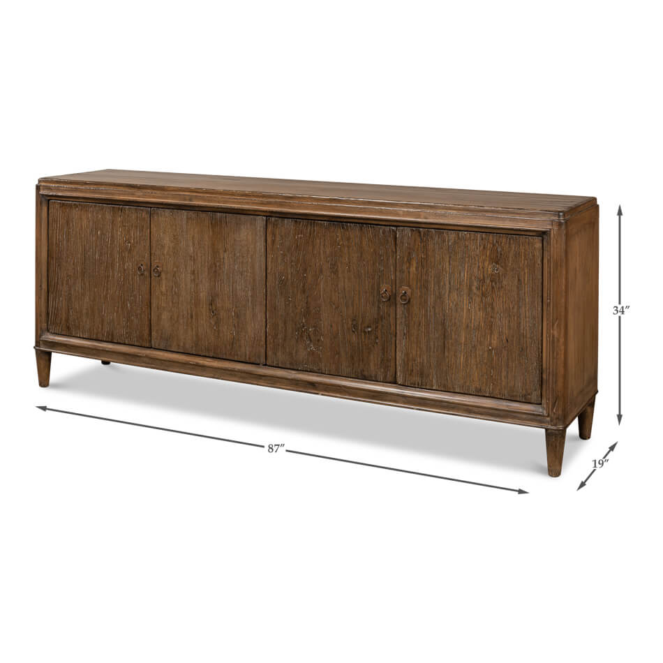 French Art Deco Sideboard - English Georgian America