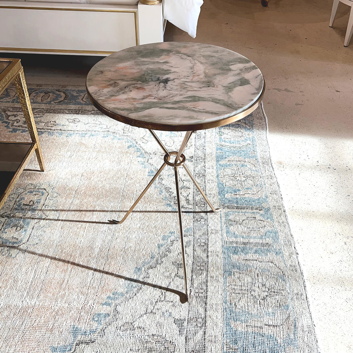 French Art Deco Style Accent Table - English Georgian America