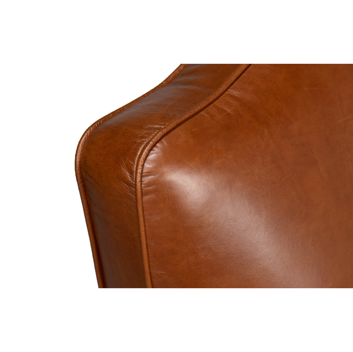 French Art Deco Style Club Chair - English Georgian America