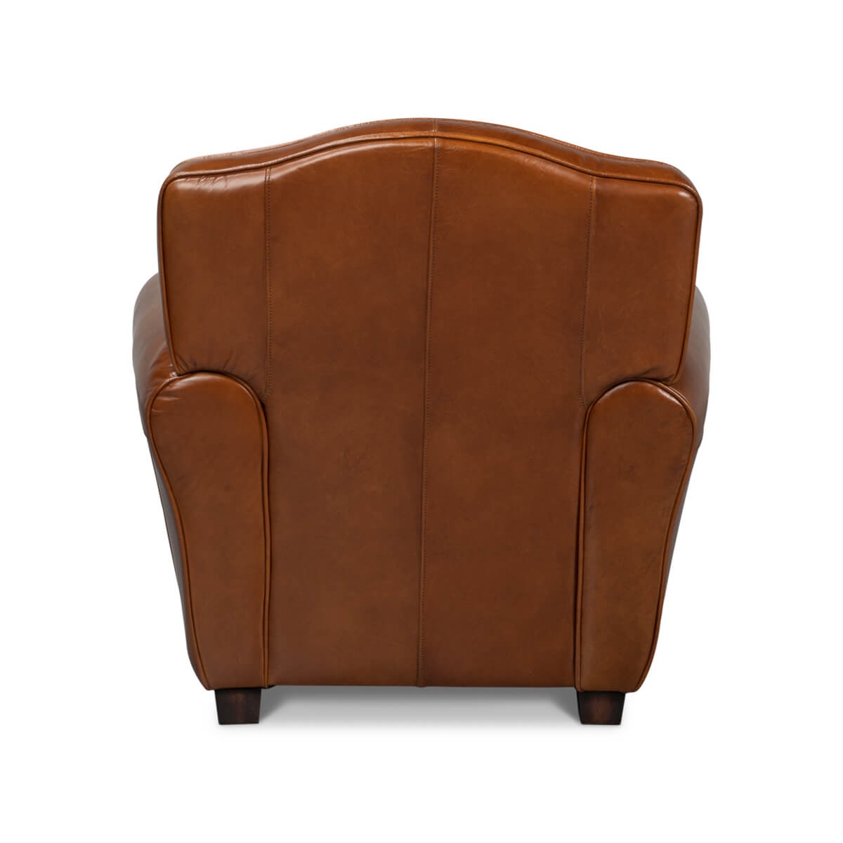 French Art Deco Style Club Chair - English Georgian America