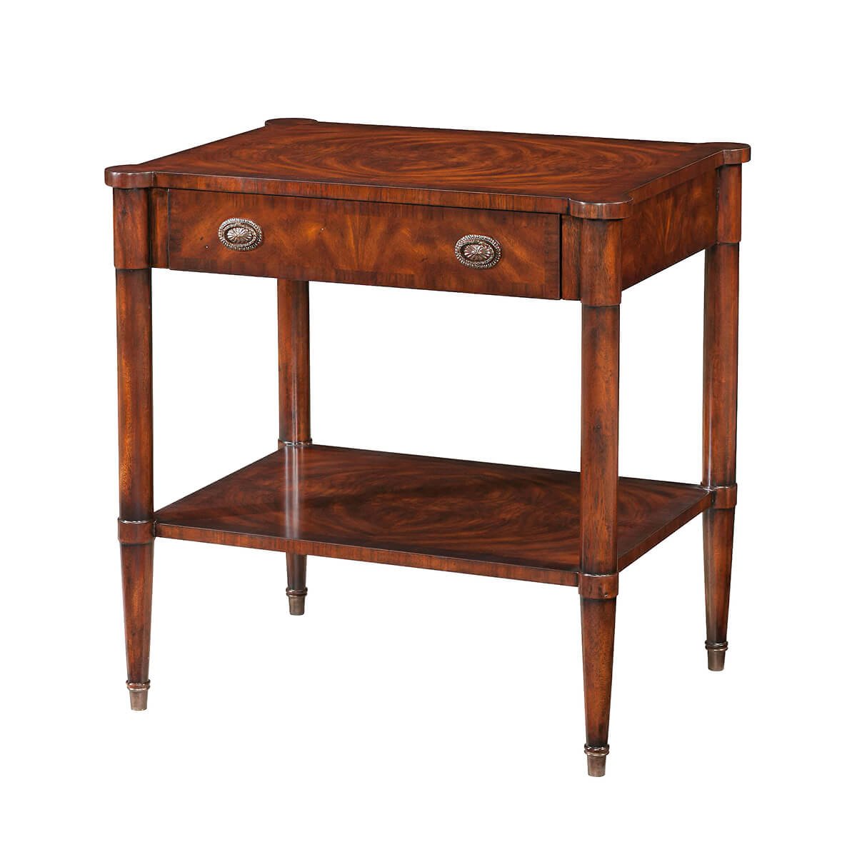 French Bedside Table - English Georgian America