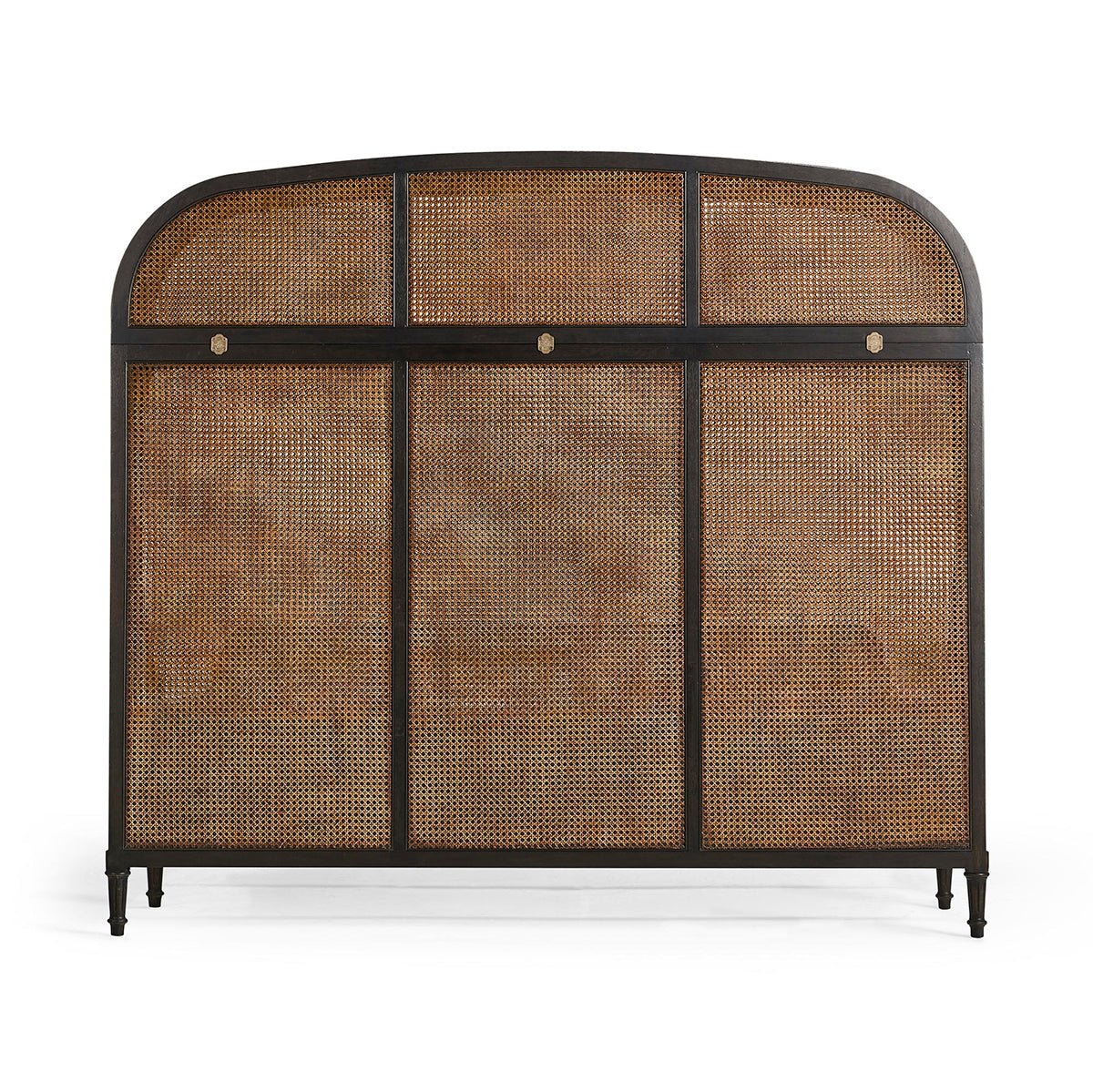 French Caned King Bed - English Georgian America