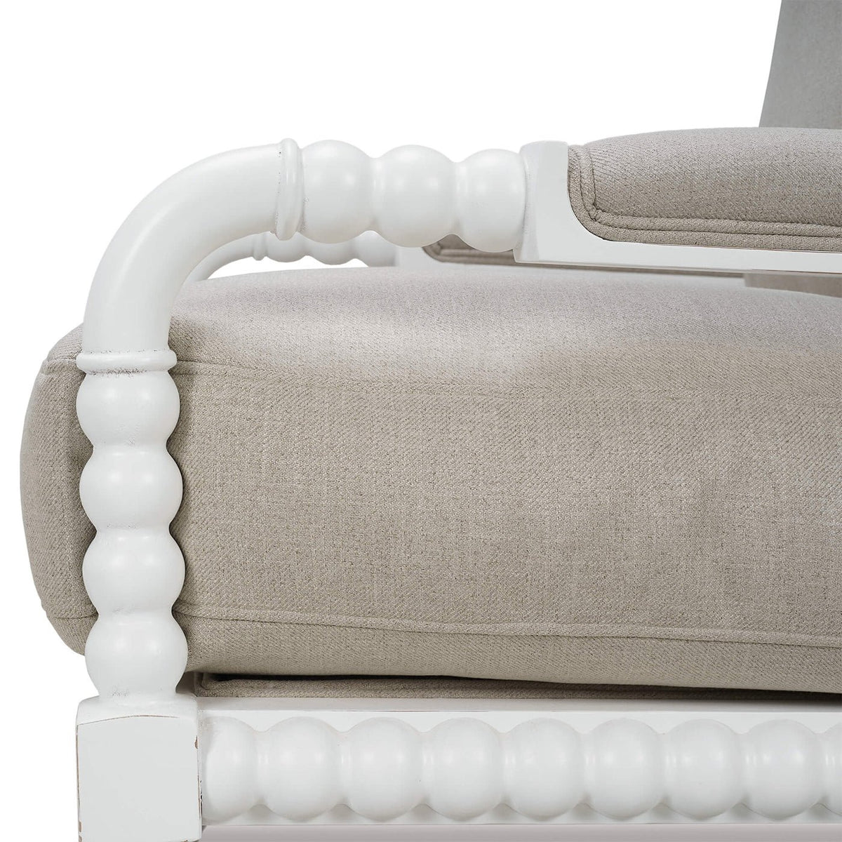 French Country Bobbin Armchair - English Georgian America