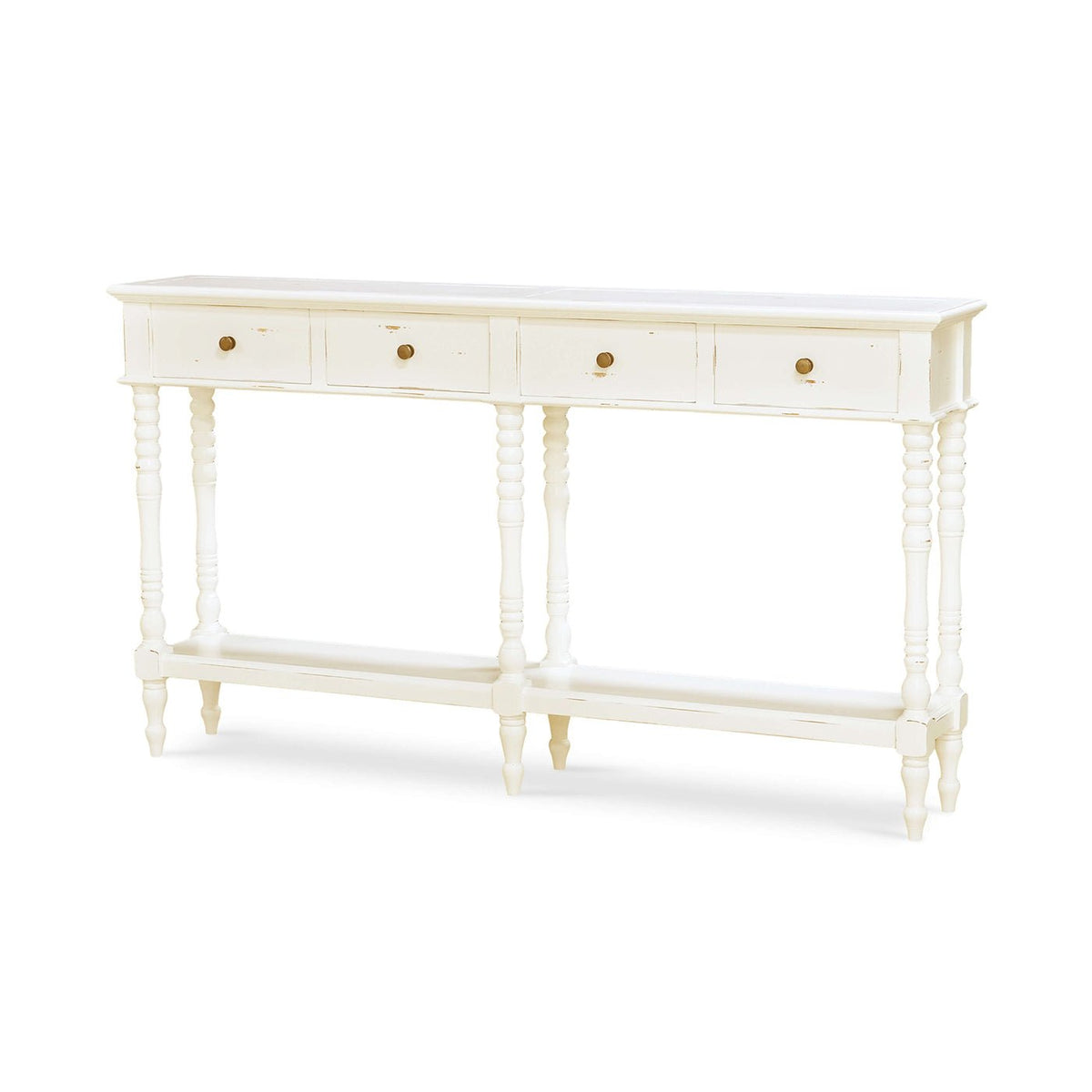 French Country Console Table - English Georgian America