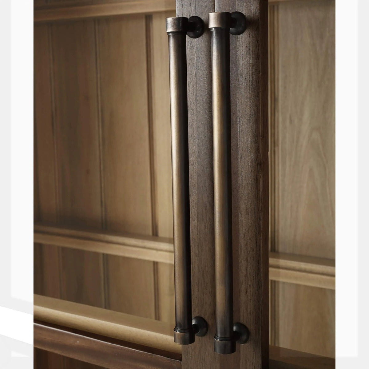 French Country Display Cabinet - English Georgian America