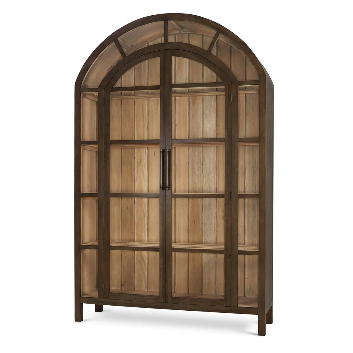 French Country Display Cabinet - English Georgian America
