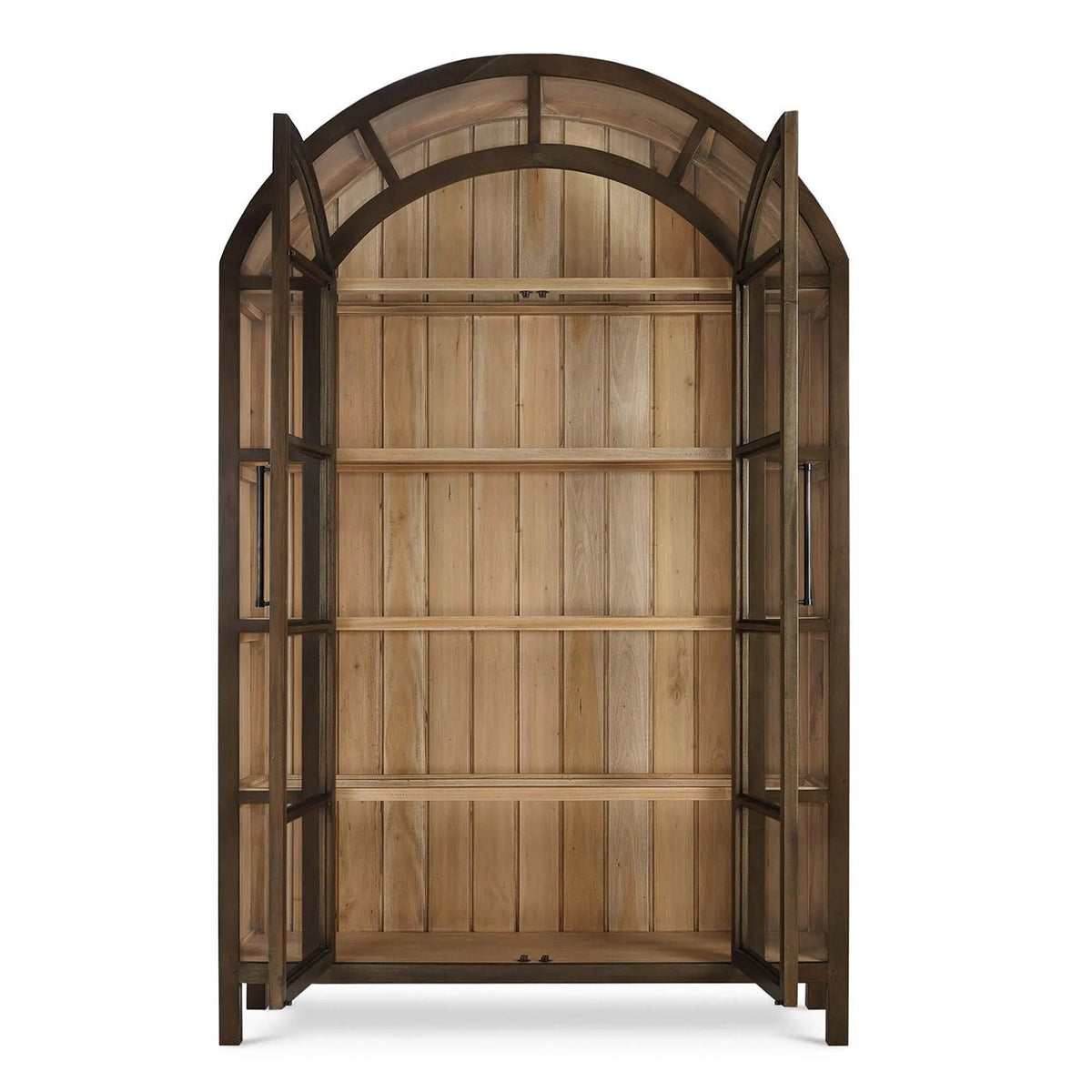 French Country Display Cabinet - English Georgian America