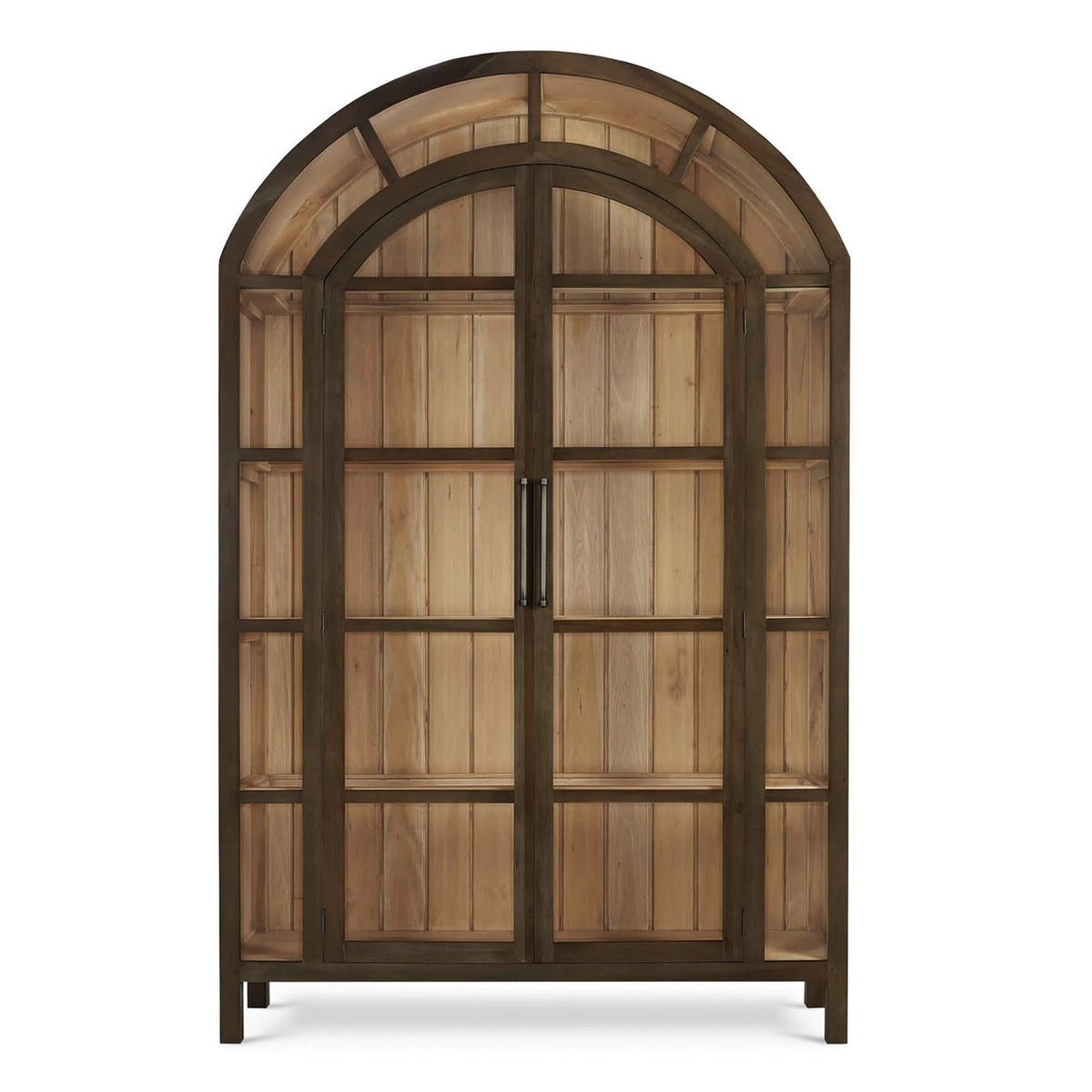 French Country Display Cabinet - English Georgian America