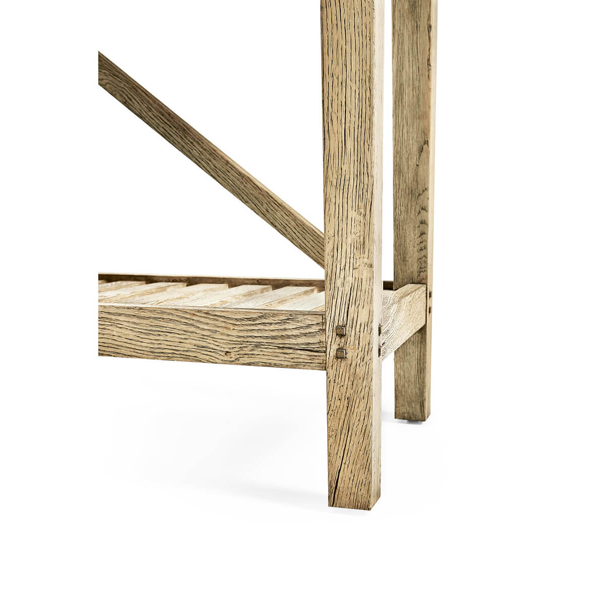 French Country Farmhouse Console Table - English Georgian America