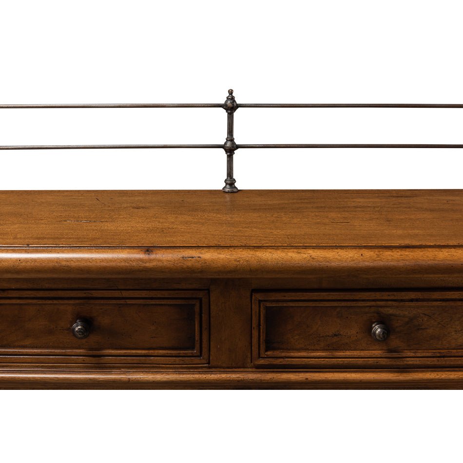 French Country Fruitwood Buffet Sideboard - English Georgian America