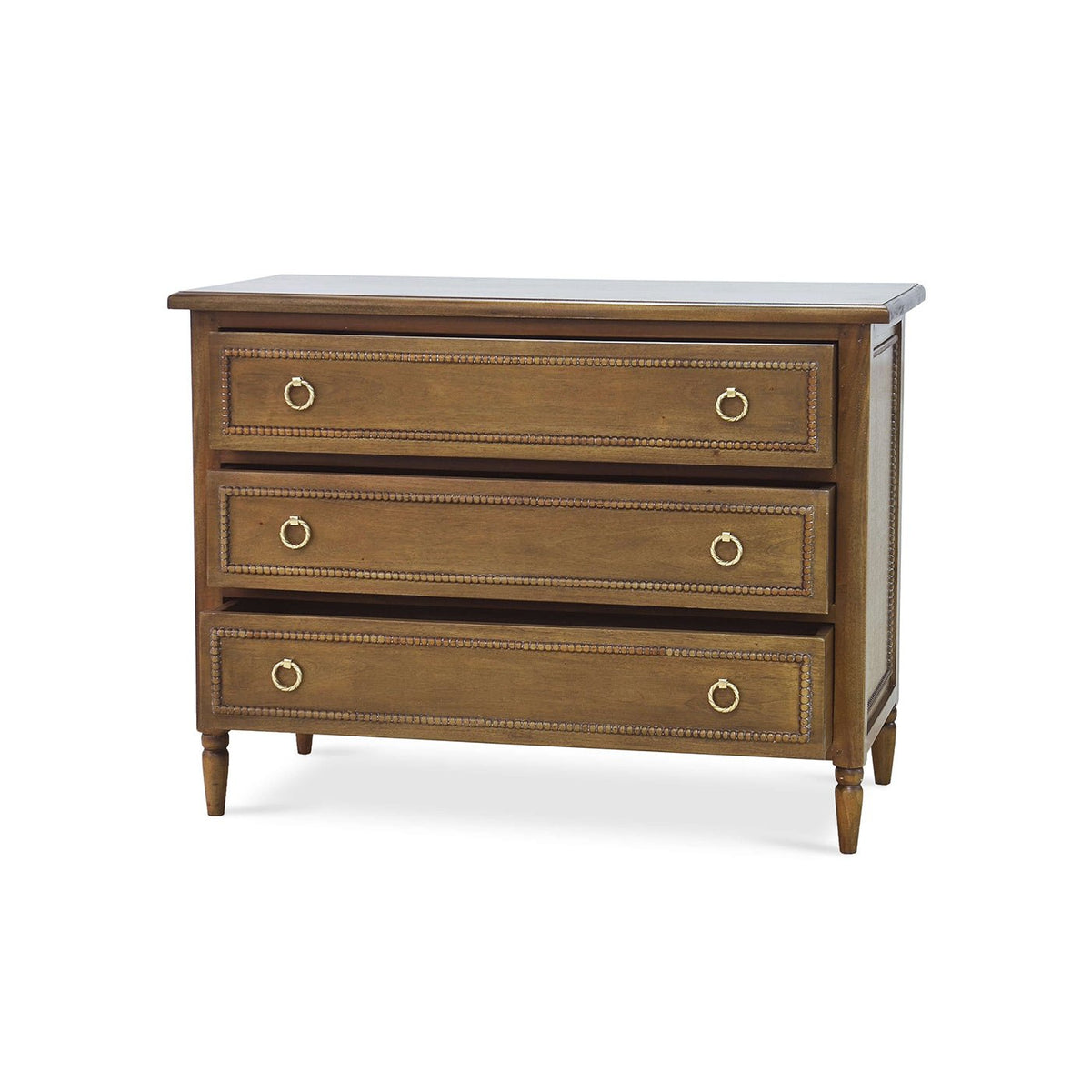 French Country Mahogany Chest of Drawers - English Georgian America