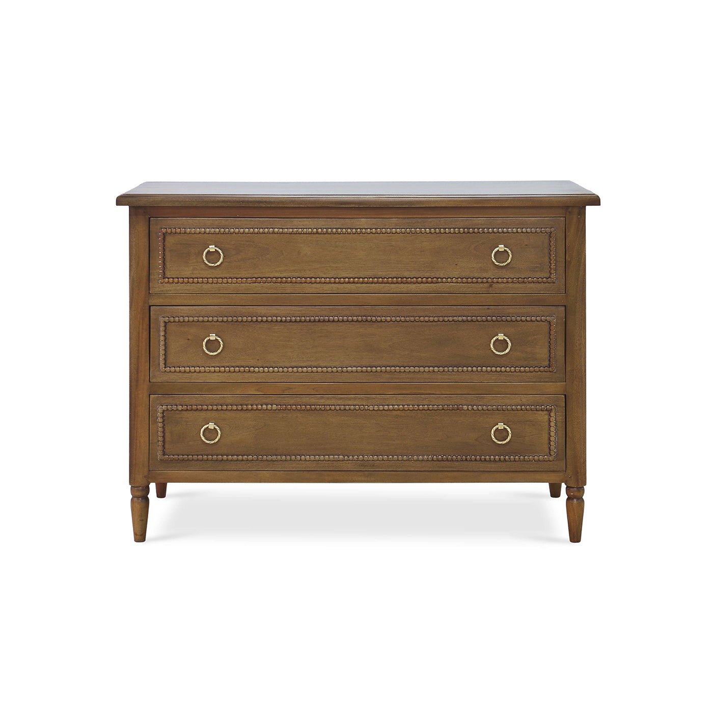 French Country Mahogany Chest of Drawers - English Georgian America