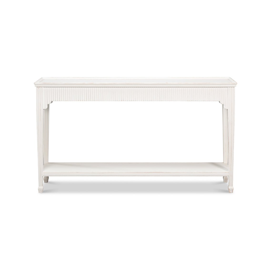 French Country Painted Console - English Georgian America