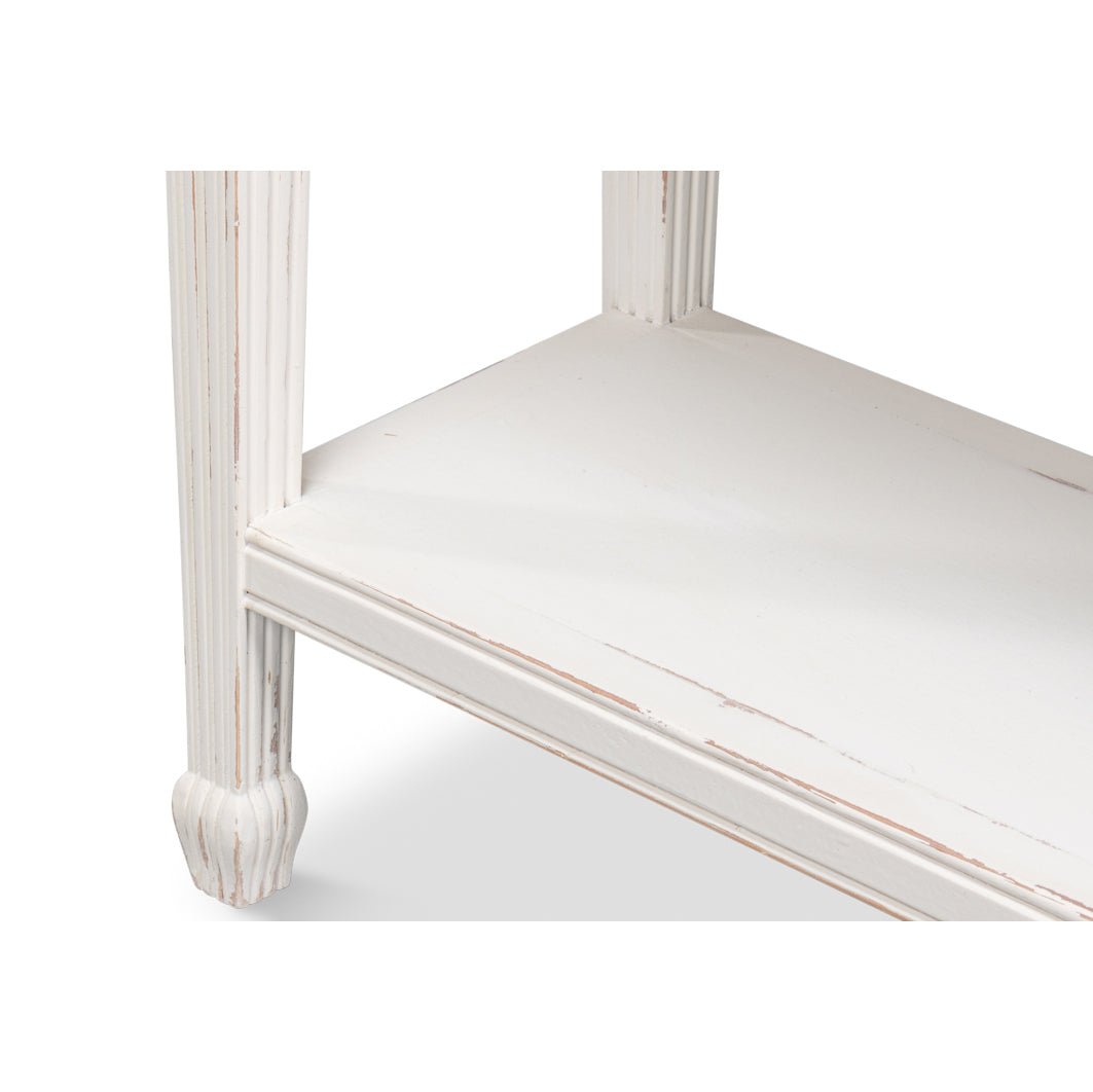 French Country Painted Console - English Georgian America
