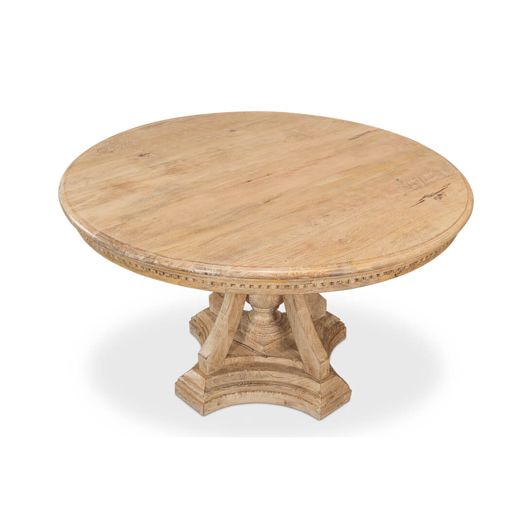 French Country Round Dining Table - English Georgian America