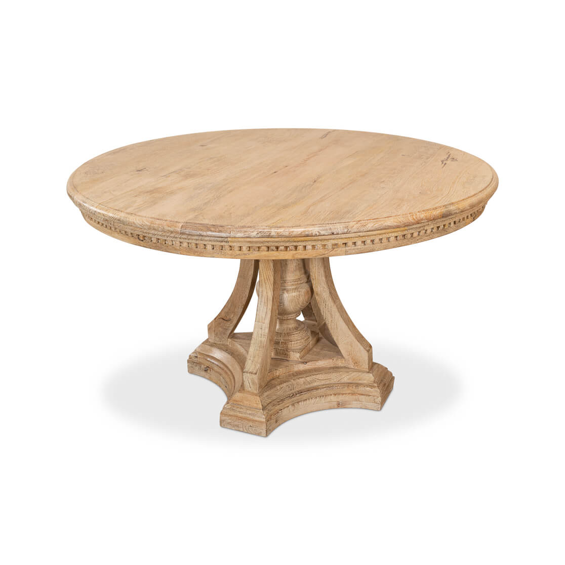 French Country Round Dining Table - English Georgian America