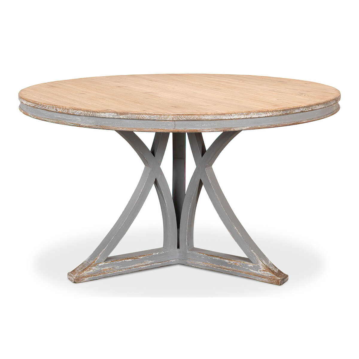 French Country Round Dining Table - English Georgian America