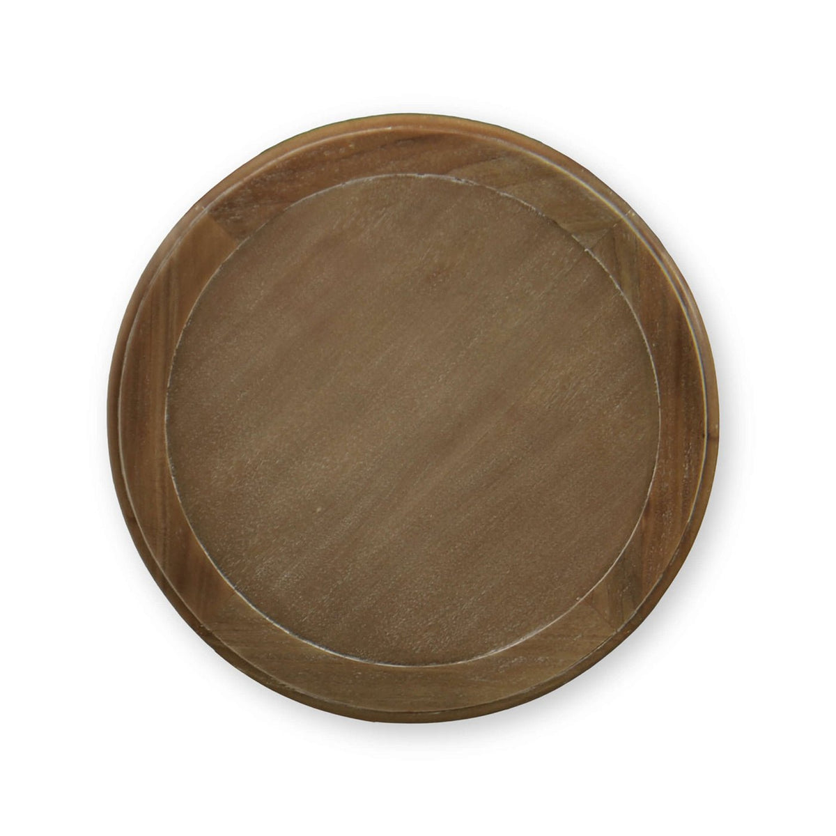 French Country Round End Table - English Georgian America