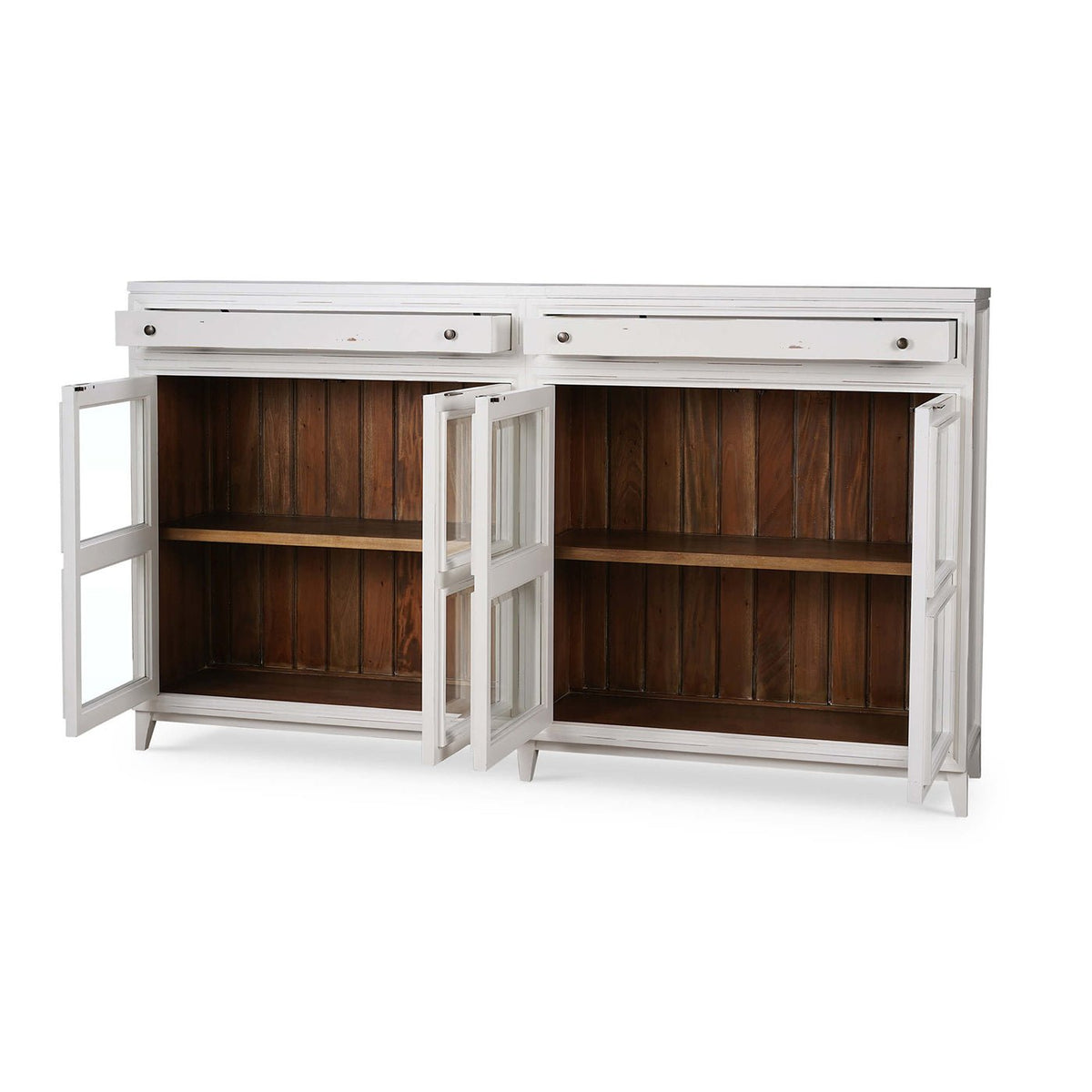 French Country Rustic Credenza - English Georgian America