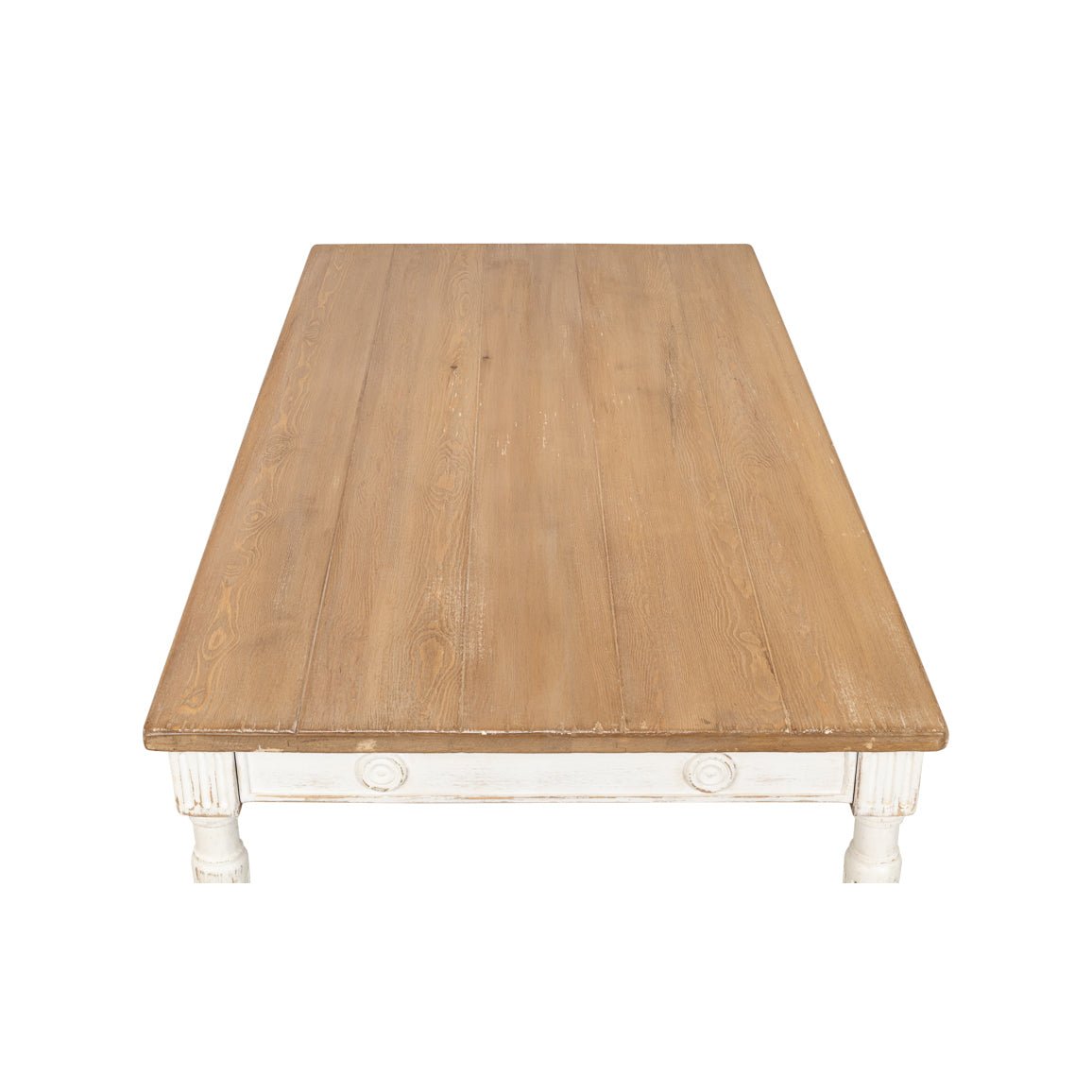 French Country Rustic Dining Table - English Georgian America