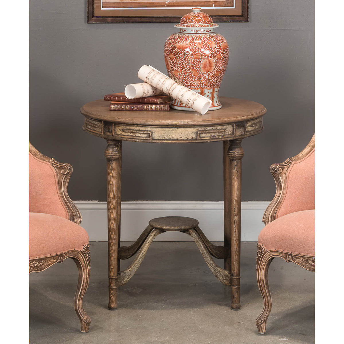 French Country-Style Tea Table - English Georgian America