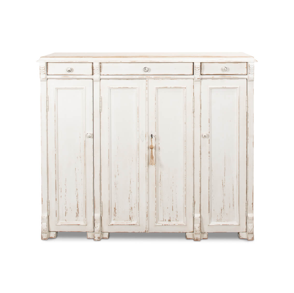 French Country Tall Sideboard - English Georgian America