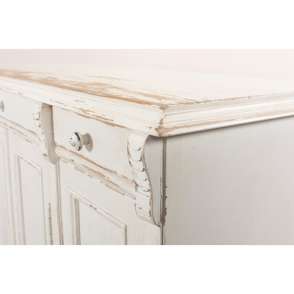 French Country Tall Sideboard - English Georgian America
