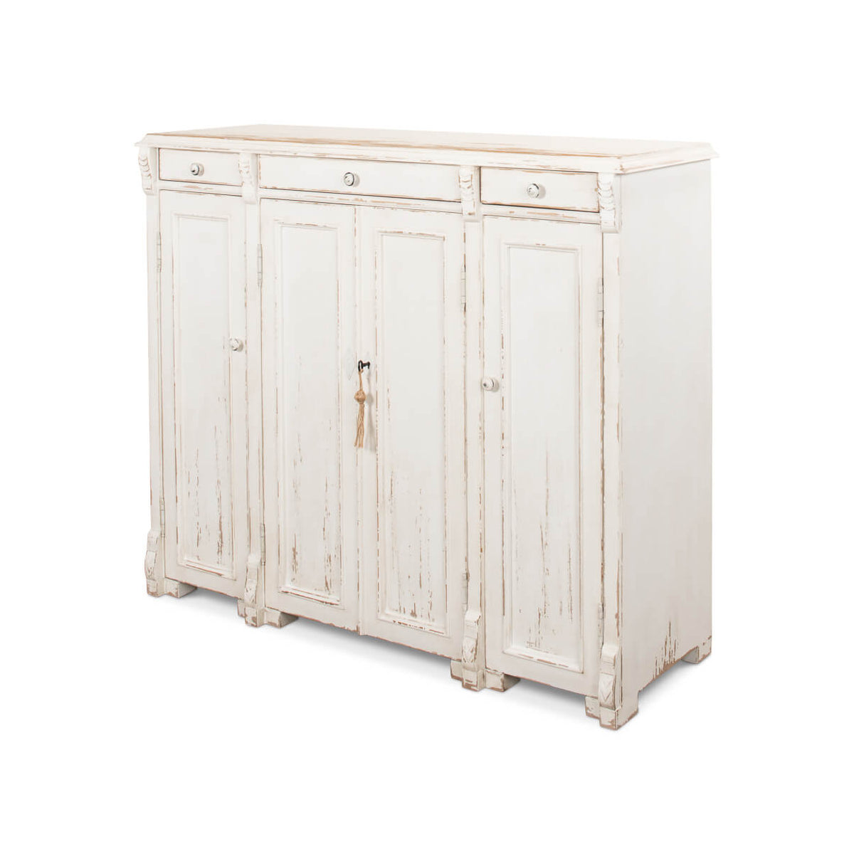 French Country Tall Sideboard - English Georgian America