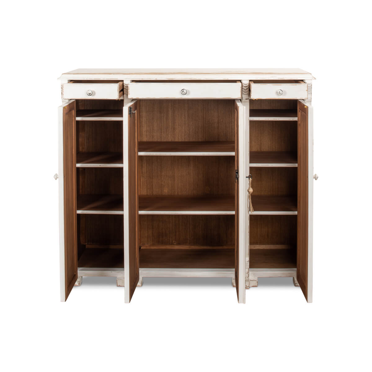 French Country Tall Sideboard - English Georgian America