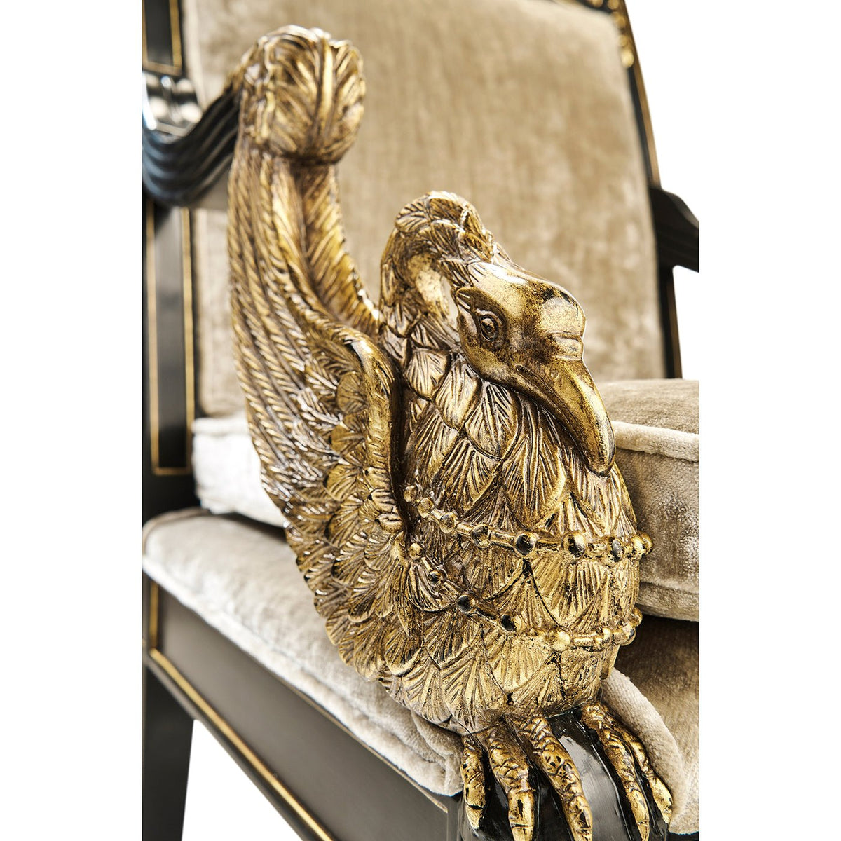 French Empire Style Armchair - English Georgian America