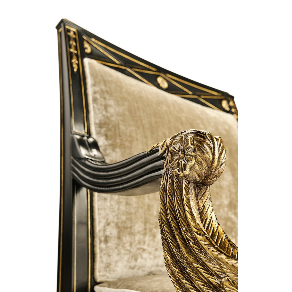 French Empire Style Armchair - English Georgian America