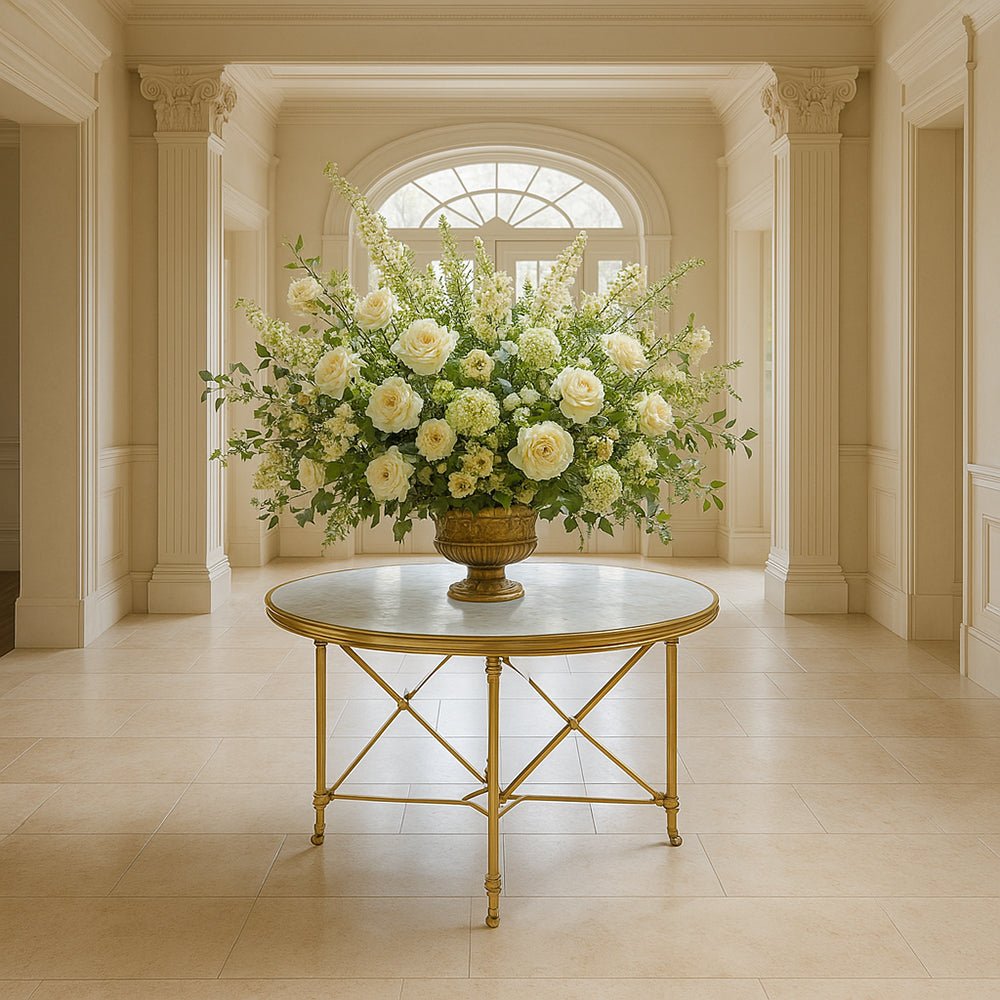 French Empire Style Center Table - English Georgian America