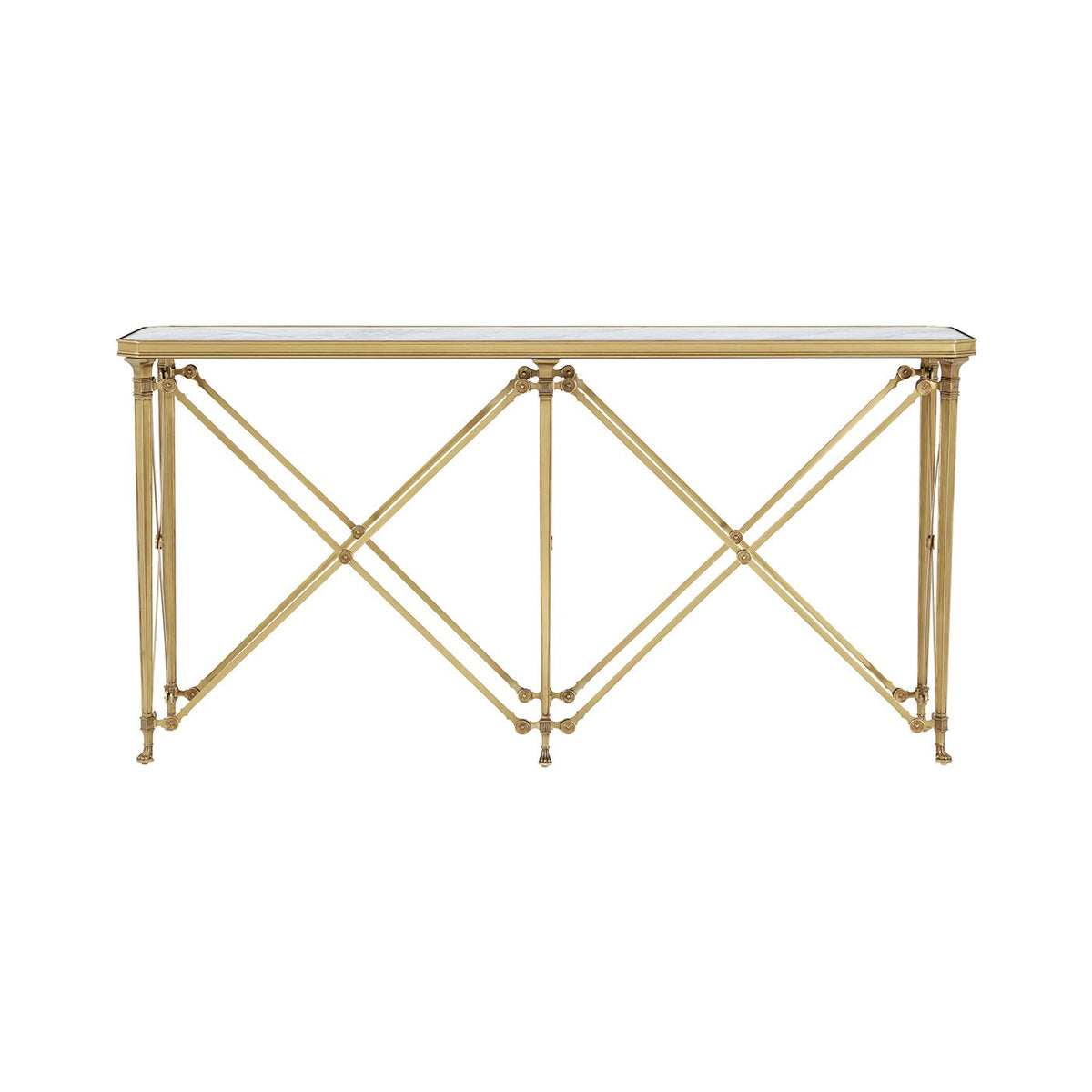 French Empire Style Console Table - English Georgian America