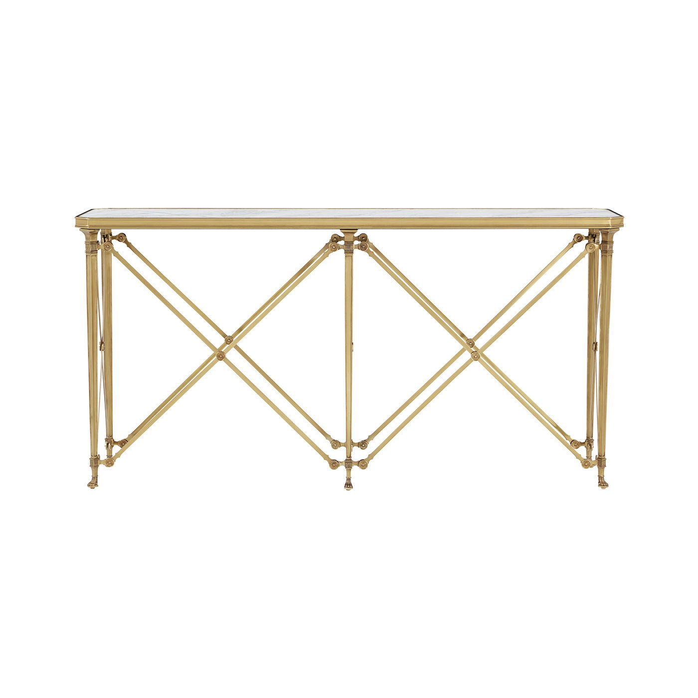 French Empire Style Console Table - English Georgian America