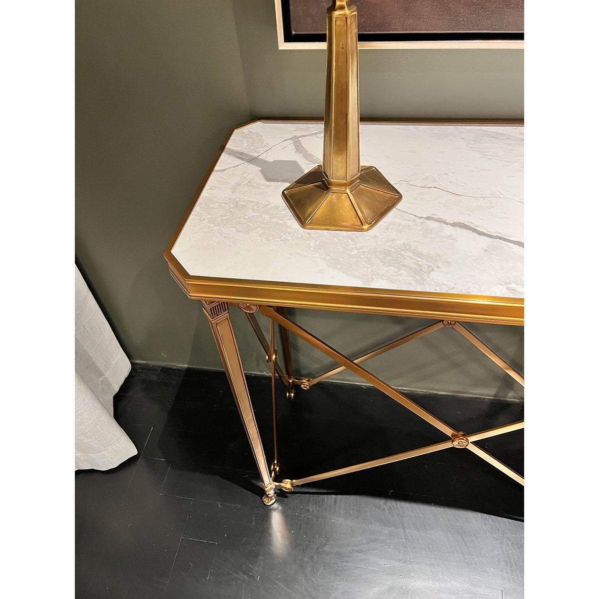 French Empire Style Console Table - English Georgian America