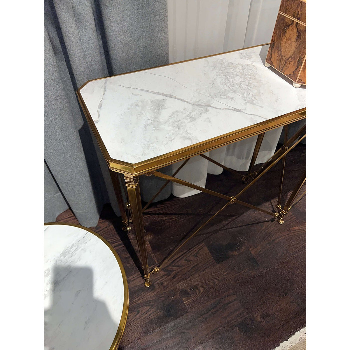 French Empire Style Console Table - English Georgian America